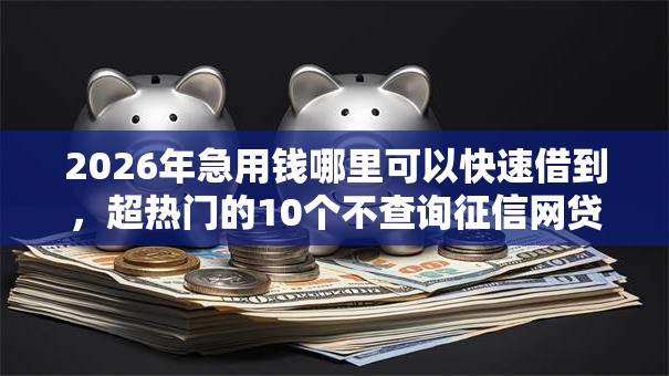 2026年急用钱哪里可以快速借到,超热门的10个不查询征信网贷平台推荐 2026年急用钱哪里可以快速借到,超热门的10个不查询征信网贷平台推荐