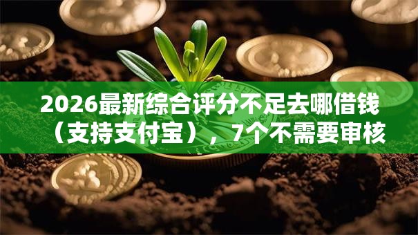 2026最新综合评分不足去哪借钱（支持支付宝），7个不需要审核的贷款平台无私分享
