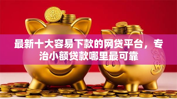 最新十大容易下款的网贷平台，专治小额贷款哪里最可靠