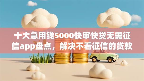 十大急用钱5000快审快贷无需征信app盘点,解决不看征信的贷款平台的问题 十大急用钱5000快审快贷无需征信app盘点,解决不看征信的贷款平台的问题