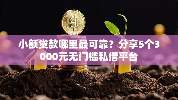 小额贷款哪里最可靠？分享5个3000元无门槛私借平台