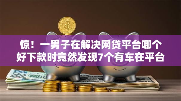 惊！一男子在解决网贷平台哪个好下款时竟然发现7个有车在平台好贷款，事后分享了出来
