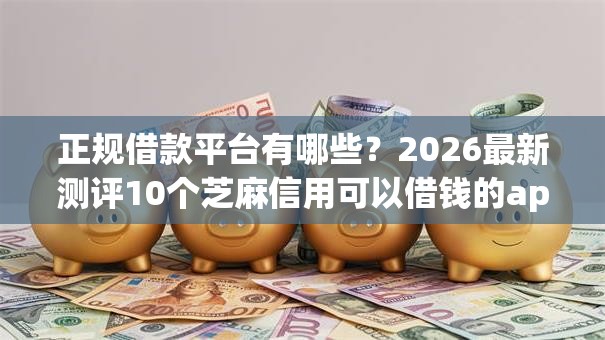 正规借款平台有哪些?2026最新测评10个芝麻信用可以借钱的app 正规借款平台有哪些?2026最新测评10个芝麻信用可以借钱的app