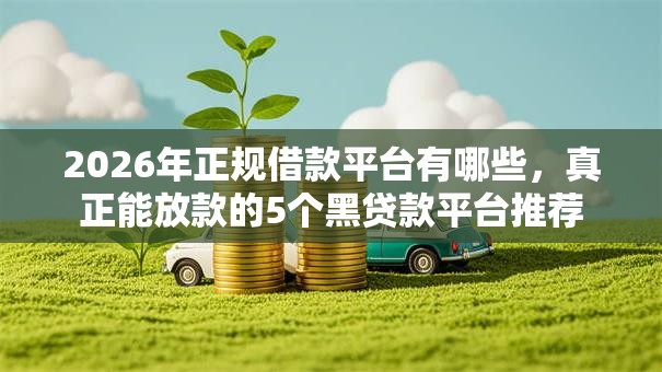 2026年正规借款平台有哪些,真正能放款的5个黑贷款平台推荐 2026年正规借款平台有哪些,真正能放款的5个黑贷款平台推荐