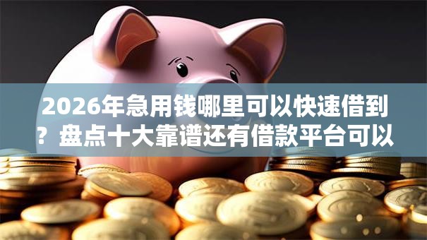2026年急用钱哪里可以快速借到?盘点十大靠谱还有借款平台可以借钱 2026年急用钱哪里可以快速借到?盘点十大靠谱还有借款平台可以借钱