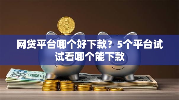 网贷平台哪个好下款？5个平台试试看哪个能下款