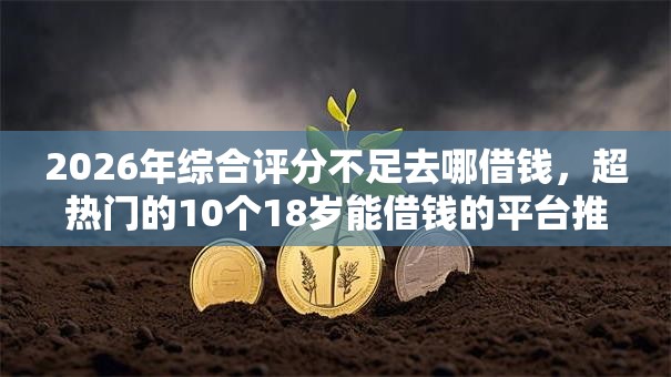 2026年综合评分不足去哪借钱，超热门的10个18岁能借钱的平台推荐