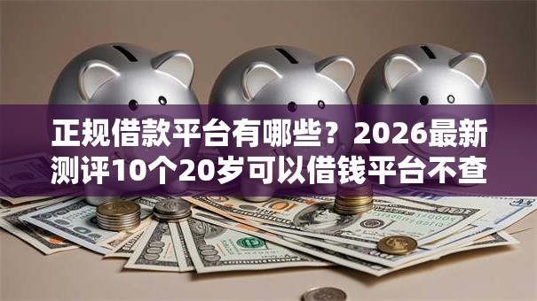 正规借款平台有哪些?2026最新测评10个20岁可以借钱平台不查征信的软件 正规借款平台有哪些?2026最新测评10个20岁可以借钱平台不查征信的软件