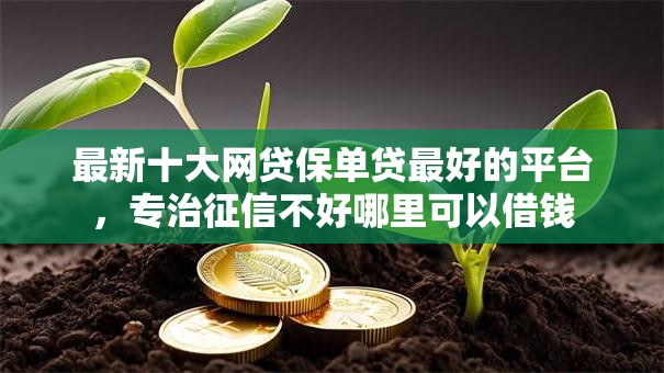 最新十大网贷保单贷最好的平台,专治征信不好哪里可以借钱 最新十大网贷保单贷最好的平台,专治征信不好哪里可以借钱