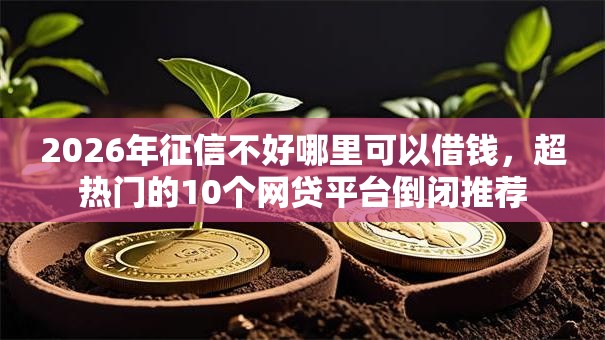 2026年征信不好哪里可以借钱,超热门的10个网贷平台倒闭推荐 2026年征信不好哪里可以借钱,超热门的10个网贷平台倒闭推荐