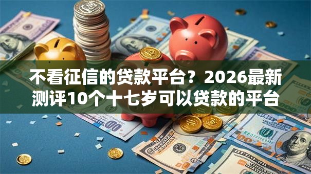 不看征信的贷款平台？2026最新测评10个十七岁可以贷款的平台
