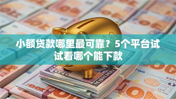 小额贷款哪里最可靠？5个平台试试看哪个能下款