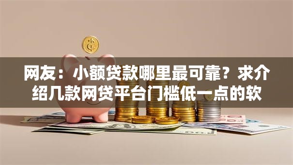 网友：小额贷款哪里最可靠？求介绍几款网贷平台门槛低一点的软件