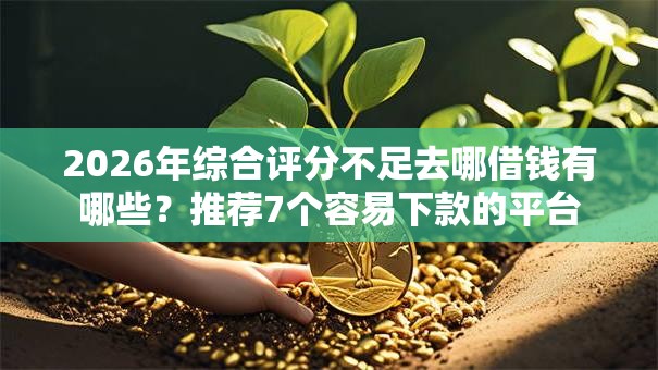 2026年综合评分不足去哪借钱有哪些?推荐7个容易下款的平台 2026年综合评分不足去哪借钱有哪些?推荐7个容易下款的平台
