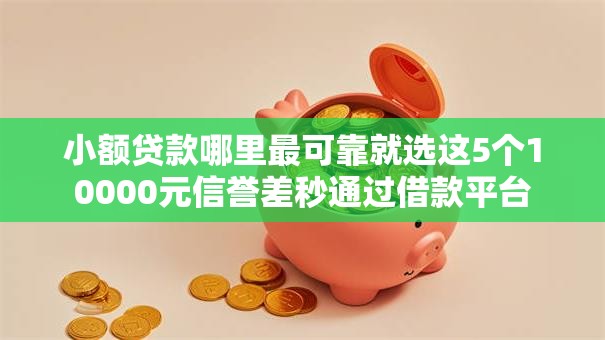 小额贷款哪里最可靠就选这5个10000元信誉差秒通过借款平台