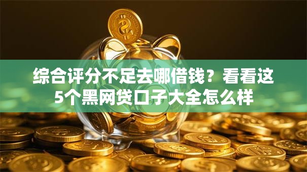综合评分不足去哪借钱?看看这5个黑网贷口子大全怎么样 综合评分不足去哪借钱?看看这5个黑网贷口子大全怎么样