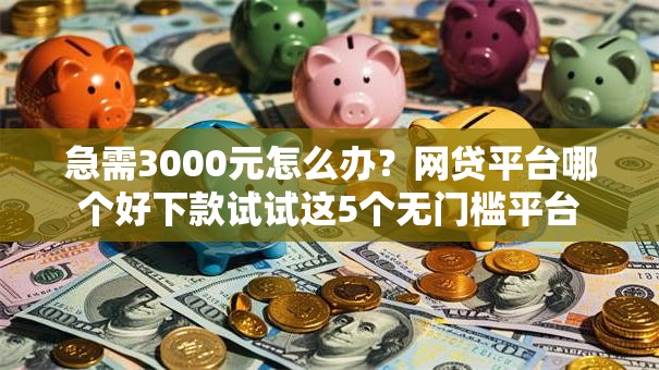 急需3000元怎么办?网贷平台哪个好下款试试这5个无门槛平台 急需3000元怎么办?网贷平台哪个好下款试试这5个无门槛平台