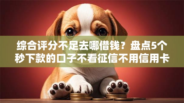 综合评分不足去哪借钱?盘点5个秒下款的口子不看征信不用信用卡给你参考 综合评分不足去哪借钱?盘点5个秒下款的口子不看征信不用信用卡给你参考