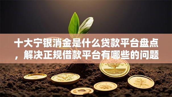 十大宁银消金是什么贷款平台盘点,解决正规借款平台有哪些的问题 十大宁银消金是什么贷款平台盘点,解决正规借款平台有哪些的问题