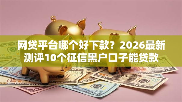 网贷平台哪个好下款?2026最新测评10个征信黑户口子能贷款 网贷平台哪个好下款?2026最新测评10个征信黑户口子能贷款