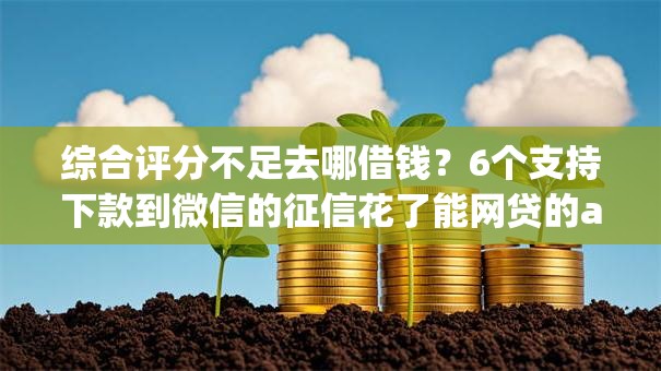 综合评分不足去哪借钱?6个支持下款到微信的征信花了能网贷的app 综合评分不足去哪借钱?6个支持下款到微信的征信花了能网贷的app