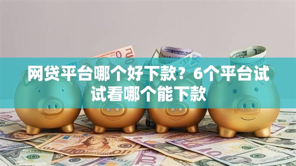 网贷平台哪个好下款？6个平台试试看哪个能下款