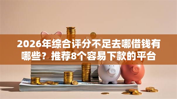 2026年综合评分不足去哪借钱有哪些？推荐8个容易下款的平台