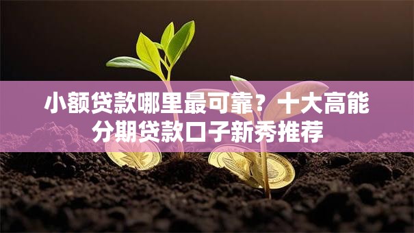 小额贷款哪里最可靠？十大高能分期贷款口子新秀推荐