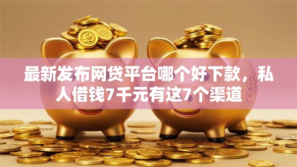 最新发布网贷平台哪个好下款，私人借钱7千元有这7个渠道