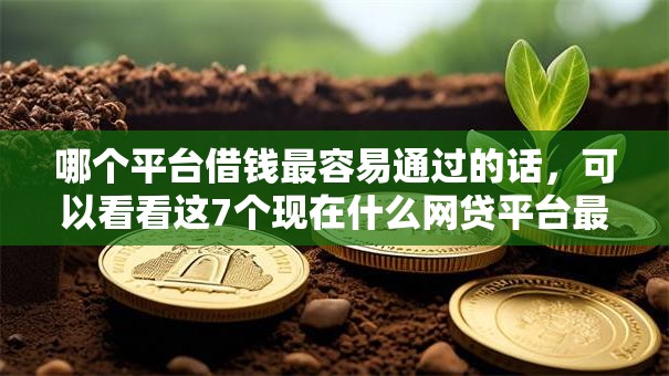 哪个平台借钱最容易通过的话，可以看看这7个现在什么网贷平台最容易通过