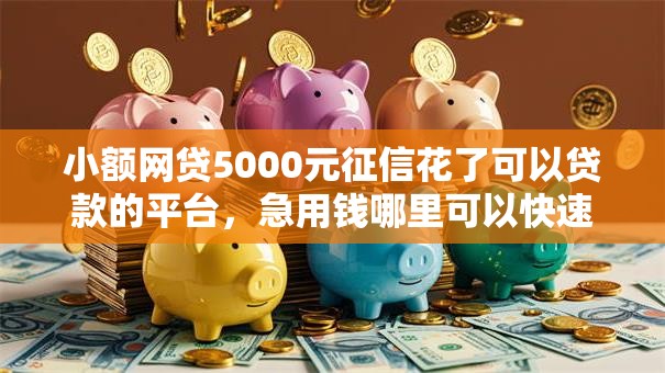 小额网贷5000元征信花了可以贷款的平台,急用钱哪里可以快速借到的7个平台介绍 小额网贷5000元征信花了可以贷款的平台,急用钱哪里可以快速借到的7个平台介绍