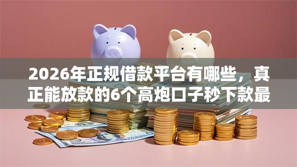 2026年正规借款平台有哪些,真正能放款的6个高炮口子秒下款最新推荐 2026年正规借款平台有哪些,真正能放款的6个高炮口子秒下款最新推荐