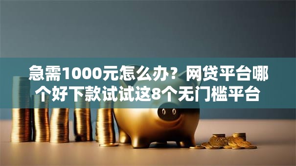 急需1000元怎么办?网贷平台哪个好下款试试这8个无门槛平台 急需1000元怎么办?网贷平台哪个好下款试试这8个无门槛平台