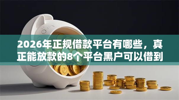 2026年正规借款平台有哪些,真正能放款的8个平台黑户可以借到钱呢推荐 2026年正规借款平台有哪些,真正能放款的8个平台黑户可以借到钱呢推荐