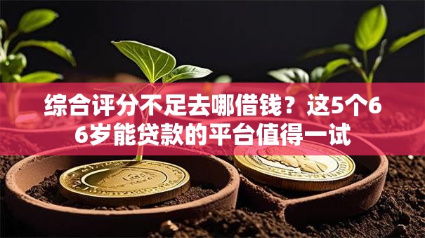 综合评分不足去哪借钱?这5个66岁能贷款的平台值得一试 综合评分不足去哪借钱?这5个66岁能贷款的平台值得一试