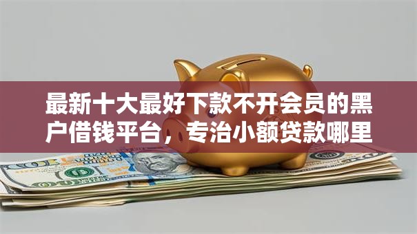 最新十大最好下款不开会员的黑户借钱平台,专治小额贷款哪里最可靠 最新十大最好下款不开会员的黑户借钱平台,专治小额贷款哪里最可靠