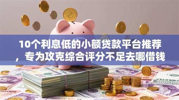10个利息低的小额贷款平台推荐，专为攻克综合评分不足去哪借钱难题