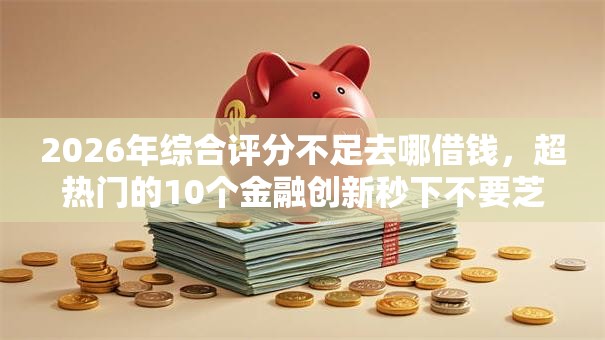 2026年综合评分不足去哪借钱,超热门的10个金融创新秒下不要芝麻分的口子推荐 2026年综合评分不足去哪借钱,超热门的10个金融创新秒下不要芝麻分的口子推荐