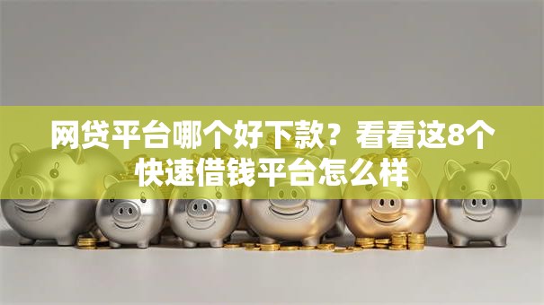 网贷平台哪个好下款?看看这8个快速借钱平台怎么样 网贷平台哪个好下款?看看这8个快速借钱平台怎么样