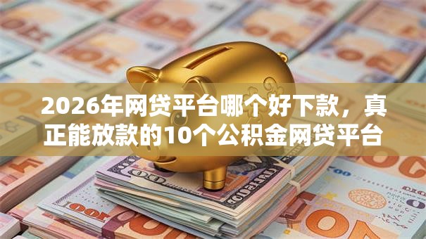 2026年网贷平台哪个好下款,真正能放款的10个公积金网贷平台推荐 2026年网贷平台哪个好下款,真正能放款的10个公积金网贷平台推荐