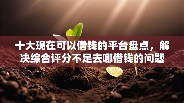 十大现在可以借钱的平台盘点,解决综合评分不足去哪借钱的问题 十大现在可以借钱的平台盘点,解决综合评分不足去哪借钱的问题