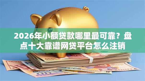 2026年小额贷款哪里最可靠？盘点十大靠谱网贷平台怎么注销
