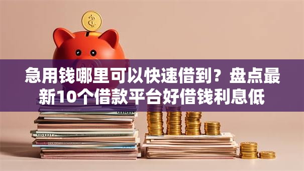急用钱哪里可以快速借到?盘点最新10个借款平台好借钱利息低 急用钱哪里可以快速借到?盘点最新10个借款平台好借钱利息低
