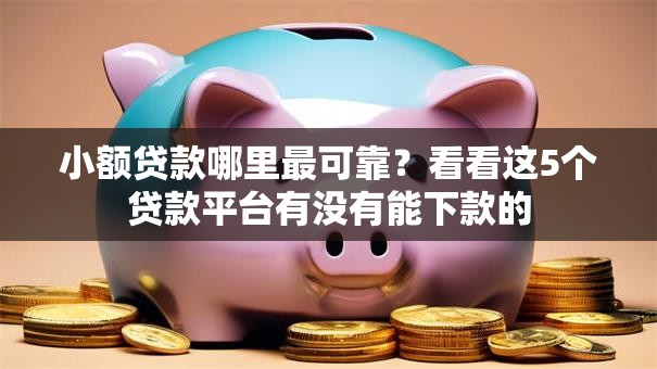 小额贷款哪里最可靠?看看这5个贷款平台有没有能下款的 小额贷款哪里最可靠?看看这5个贷款平台有没有能下款的