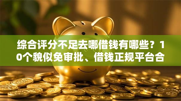 综合评分不足去哪借钱有哪些?10个貌似免审批、借钱正规平台合集 综合评分不足去哪借钱有哪些?10个貌似免审批、借钱正规平台合集
