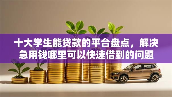 十大学生能贷款的平台盘点,解决急用钱哪里可以快速借到的问题 十大学生能贷款的平台盘点,解决急用钱哪里可以快速借到的问题