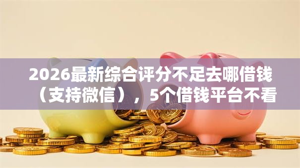2026最新综合评分不足去哪借钱（支持微信），5个借钱平台不看征信容易通过的无私分享