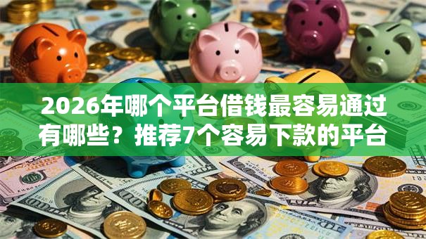 2026年哪个平台借钱最容易通过有哪些？推荐7个容易下款的平台