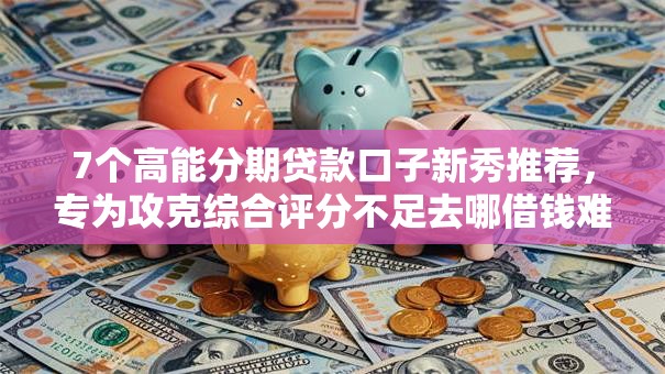 7个高能分期贷款口子新秀推荐，专为攻克综合评分不足去哪借钱难题