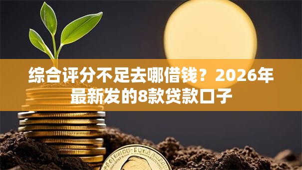 综合评分不足去哪借钱?2026年最新发的8款贷款口子 综合评分不足去哪借钱?2026年最新发的8款贷款口子